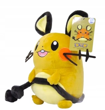 MASKOTKA POKEMON GO ZABAWKA FIGURKI PLUSZAKI POKEMON Dedenne DUŻA 25 cm