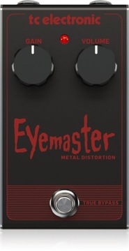 Eyemaster Metal Distortion Przester Gitarowy Mocne Distortion TC Electronic
