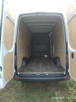MERCEDES SPRINTER ZABUDOWA PRZESTRZENI ŁADUNKOWEJ,DŁUGOŚĆ PAKI 430 CM