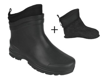 KRÓTKIE KALOSZE OCIEPLANE LEKKIE ZIMOWE MĘSKI