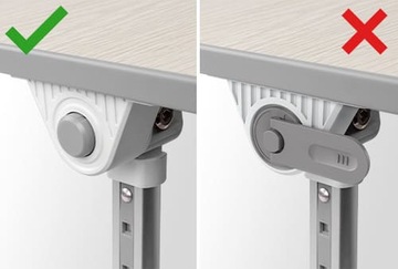 Регулируемый столик для ноутбука на кровати, бук белый