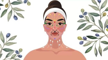 KAMIEŃ GUA SHA DO MASAŻU JADEITOWY PŁYTKA NA ZMARSZCZKI UJĘDRNIAJĄCY EKO