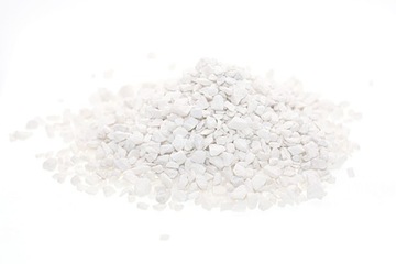 Żwirek kamień ozdobny śnieżno biały do las w słoiku akwarium szkła 2-4 mm