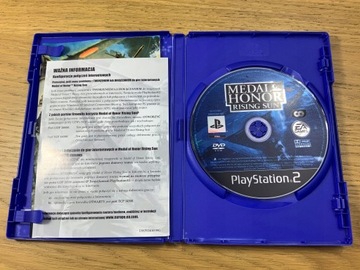 Набор MEDAL OF HONOR RISING SUN, диск IDEAŁ-PS2
