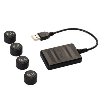TPMS z 4 czujniki zewnętrzne do nawigacji Android