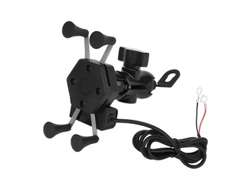 Держатель для телефона на руле мотоцикла 3D модель