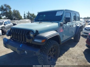 Jeep 2023 Jeep Wrangler 2023r., 4XE 4X4, od ubezpieczalni 2.0 Benzyna 270KM, zdjęcie 2
