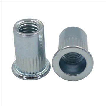Nitonakrętka M8 z kołnierzem płaskim zakres 3-6mm ( 10 sztuk)