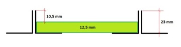 Ревизионная дверца для ПЛИТКИ Revision GLAZE FOR CERAMICS 20x30 CERAMIKO