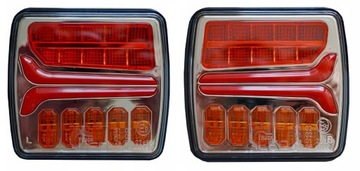 ЗАДНИЕ СВЕТОДИОДНЫЕ ФОНАРИ ПЛАВАЮЩЕГО НАПРАВЛЕНИЯ 12-24В