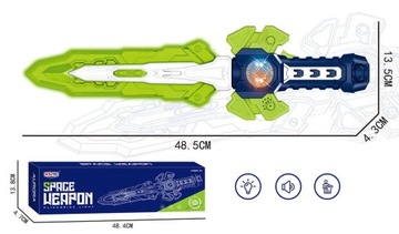 СВЕТОВОЙ САБЕЛЬ СВЕТОВОЕ, ЗВУКОВОЕ И КОСМИЧЕСКОЕ ОРУЖИЕ ПРОЕКТОР