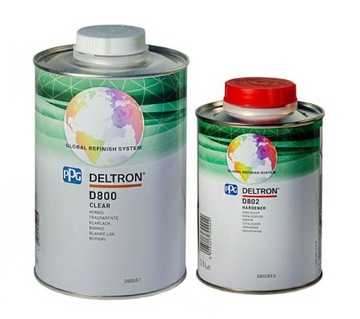 PPG DELTRON D800 лак с компаундом, 1,5 комплекта