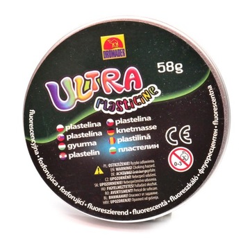 Волшебный пластилин, светящийся темно-зеленым цветом.