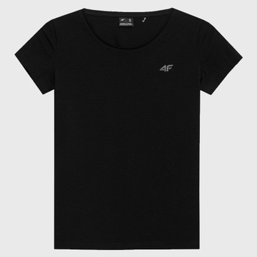 ФУТБОЛКА 4F ЖЕНСКАЯ СПОРТИВНАЯ ФУТБОЛКА, ХЛОПОК SS24