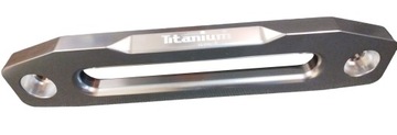 PROWADNICA ALUMINIOWA LINY SYNTETYCZNEJ TITANIUM ŚLIZG SREBRNY