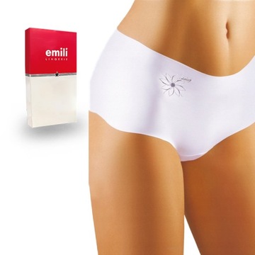 EMILI Daisy Laserowo Cięte Figi biały M