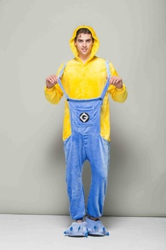 Piżama Onesie Kigurumi Kostium Przebranie Minion L: 165-175cm