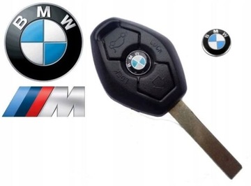 BMW ZNAK NÁLEPKA LOGO KLÍČEK OVLÁDAČ 11MM E61