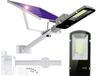 Halogen Lampa Solarna Uliczna LED 40W Panel Fotowoltaiczny