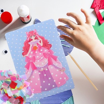 NARZĘDZIE DO RYSOWANIA POKE DLA DZIECI Z MALOWANIEM PROSTYM NAKŁUCIEM