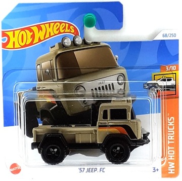 HOT WHEELS '57 JEEP FC HTC30