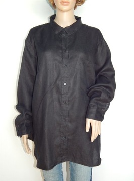 H&M_LNIANA KOSZULA OVERSIZE_100% LEN_XXL