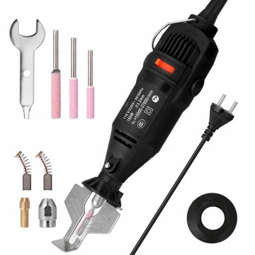 ЭЛЕКТРИЧЕСКАЯ ЦЕПНАЯ ПИЛА, РЕГУЛИРУЕМАЯ 5-СКОРОСТНАЯ, 180 Вт+3 ГОЛОВКИ