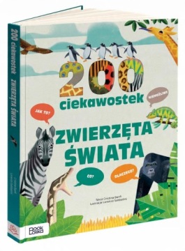 Vzdělávací kniha Dětská knížka 200 Zajímavostí. Zvířata Světa