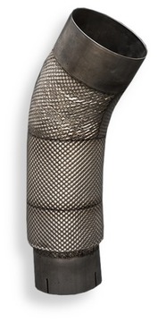 Теплоизоляция глушителя, теплозащитный кожух | стекло + нержавеющая сталь