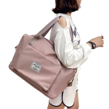 БОЛЬШАЯ СПОРТИВНАЯ ДОРОЖНАЯ СУМКА, СКЛАДНАЯ, ВОДОНЕПРОНИЦАЕМАЯ, РЕГУЛИРУЕМАЯ