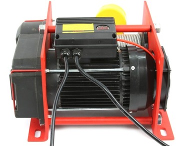 ЛЕБЕДКА, ЭЛЕКТРИЧЕСКАЯ ТРОСОВАЯ СТРОИТЕЛЬНАЯ ЛЕБЕДКА, 500/1000 КГ, ВЕРЕВКА 30М