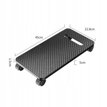 Держатель для ПК Мобильная подставка на 4 колесах