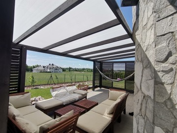 ТЕРРАСА КРЫША ПЕРГОЛА НАВЕС ДЛЯ МАШИНЫ BSH SI