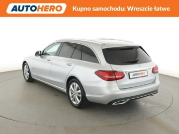 Mercedes Klasa C W205 Kombi Facelifting 2.0 220d 194KM 2018 Mercedes C 220 automat multibeam półskóra navi, zdjęcie 3