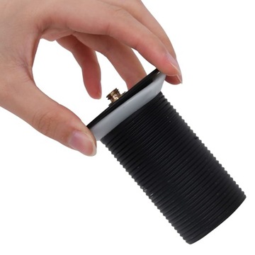 Пробка перелива Click-clack, черная, 6,4x6,4x9,1 см