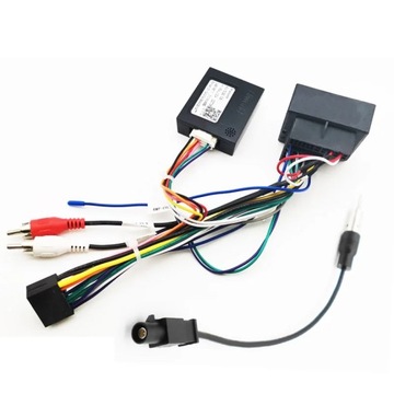 Может декодер шины адаптер Quadlock 16-контактный разъем Quad Lock разъем RCA CAR CA