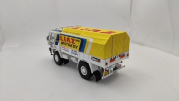 Skoda LIAZ 100.55 D Дакар 1985 #627 Культовые грузовики №79 1:43 ДеАгостини
