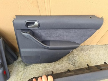 ОБИВКА ДВЕРИ ЛЕВАЯ ПРАВАЯ ЗАДНЯЯ AUDI A3 8L 5D 5 ДВЕРНАЯ АЛЬКАНТАРА