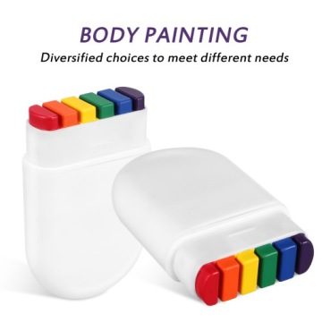 РАДУЖНЫЕ ЦВЕТА КРАСКА ДЛЯ ЛИЦА КРАСКА ДЛЯ КОСПЛЯ