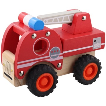 ДЕРЕВЯННАЯ АВТОМОБИЛЬНАЯ БЕТОНОМИКШЕРА ПОДАРОЧНАЯ ИГРУШКА ДЛЯ ДЕТЕЙ FSC Mini Matters