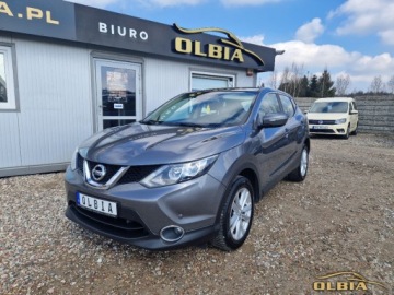 Nissan Qashqai II Crossover 1.2 DIG-T 115KM 2014 Nissan Qashqai Led,Kamera cofania,Nawigacja 1.2 Benzyna 116KM
