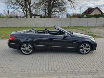 Mercedes Klasa E W212 Kabriolet 200 CGI BlueEFFICIENCY 184KM 2011 Mercedes E 200 Kabriolet Avantagrde FULL OPCJA, zdjęcie 9