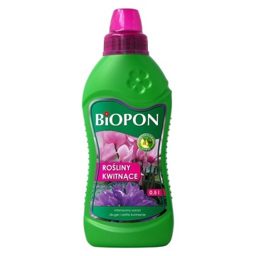 Biopon Płynny Nawóz do Roślin Kwitnących 500ML