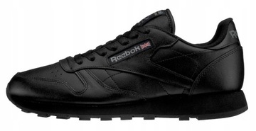 Мужские черные спортивные кожаные туфли REEBOK CLASSIC LEATHER GY0955