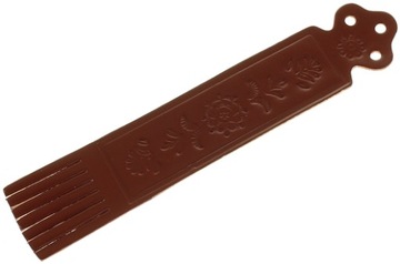 КОЖАНАЯ закладка ЧЕРНАЯ натуральная кожа