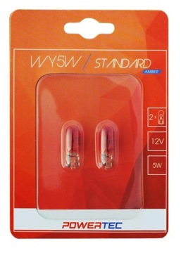 Żarówka T10 12V 5W pomarańczowa 2szt.