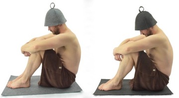 УНИСЕКС L шапочка для сауны