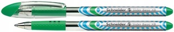 Długopis SCHNEIDER Slider Basic XB zielony 10szt