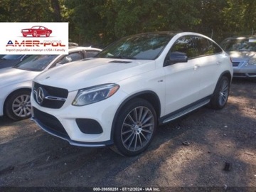 Mercedes GLE V167 2019 Mercedes-Benz GLE 2019r, AMG 43 Coupe, 4Matic, 3.0L 3.0 Benzyna 385KM