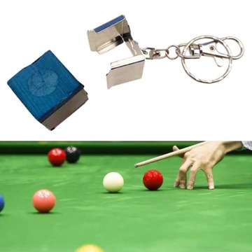 Мелкодержатель для бильярдных киев. Мелкодержатель для бильярдных киев с брелоком. Практичное серебро